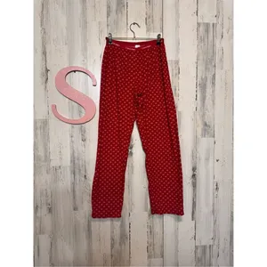 Calvin Klein red pajama pants size small thumbnail 4