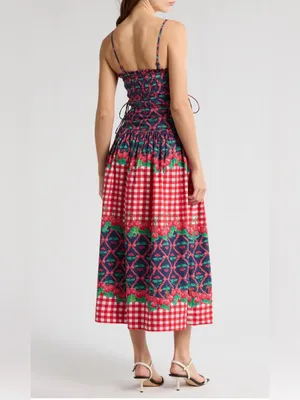 Damson Madder Kelia Midi Dress 4 thumbnail 7