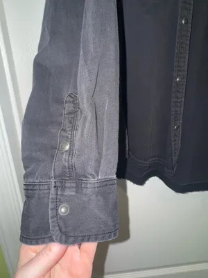 American Eagle Outfitters Black Button Up thumbnail 2