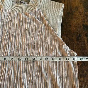 ZARA Combined Pleated Top thumbnail 6