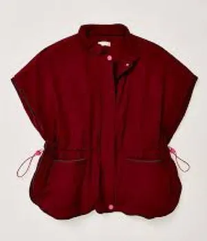 NWT Free People Poncho One Size thumbnail 1