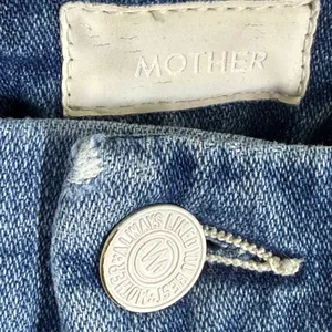 MOTHER The Looker Ankle Fray Skinny Jeans Chain Of‎ Destiny Distressed Size 25 thumbnail 3