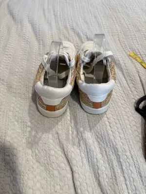 Dolce Vita Neo White and Raffia Sneakers (2) thumbnail 8