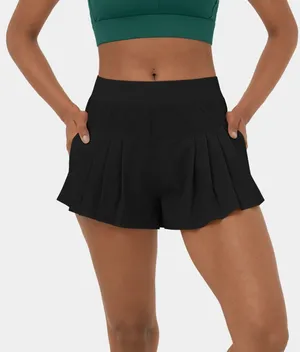 Halara Pleated Shorts thumbnail 1