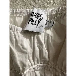Princess Polly AVIANA MINI DRESS WHITE thumbnail 9