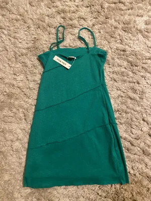 Green Amazon Mini Dress thumbnail 2