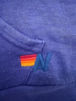Aviator Nation Purple vail relaxed hoodie thumbnail 3