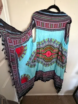 Sleeveless long jacket thumbnail 1