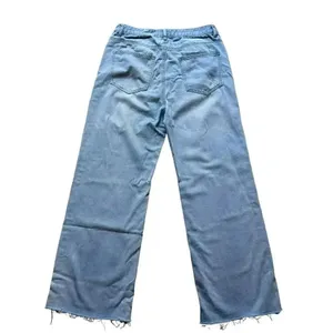 Princess Poly Blue Denim cotton High waisted Y2K Jeans SZ 8 #1859 thumbnail 5
