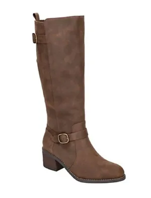 Bella Vita Baina Block Heel Tall Boots, Brow Size 11M New in Box Retail $110 thumbnail 12