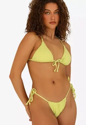 Dippin Daisys Lime Sparkle Bikini Set thumbnail 1