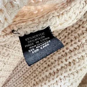 Moon & Maddison Cream Knit Sweater thumbnail 6
