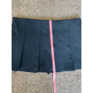 Abercrombie & Fitch Black Pleated Skort Size L Tennis Mini thumbnail 7