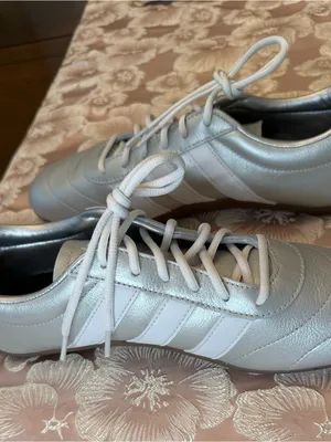 Adidas Women's Grand Court Lo Shoes - Silver Metallic/White/Gum Size 9.5 Sneaker thumbnail 6