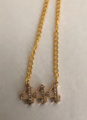 444 Angel Number Necklace  thumbnail 2