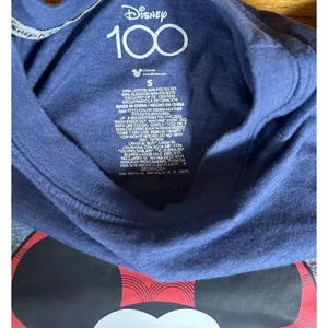 DISNEY Shirt, Size Small, 100 Years‎ of Wonder, Mickey Mouse, Anniversary thumbnail 3
