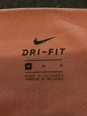 Nike Dri-FIT Leggings Womens Medium Brown High Rise Ankle Yoga Pants CJ4203-275 thumbnail 8