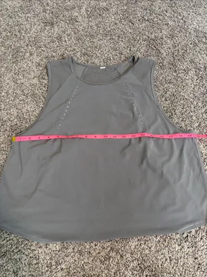 Lululemon Sculpt Cropped Tank Top size large thumbnail 2