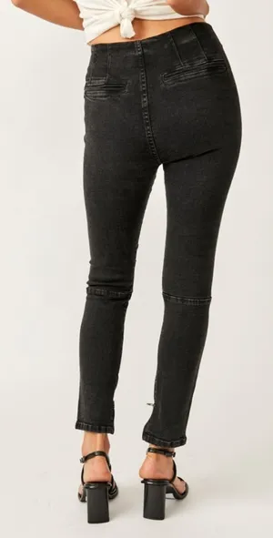 Free People We The Free Bella Moto Jeans thumbnail 1