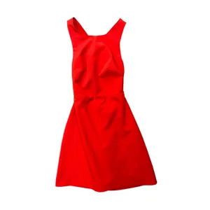 Zara Dress XS Trafaluc Collection Red Open Back Cutout Mini Sleeveless thumbnail 3