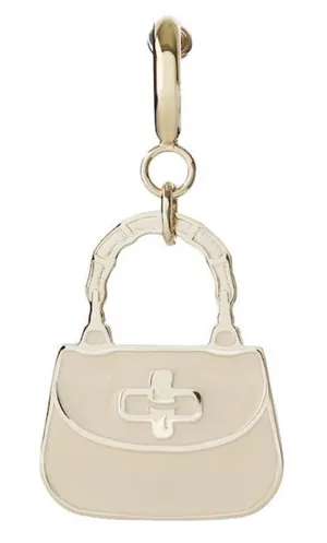 Gucci Enamel Bamboo Bag Charm thumbnail 1