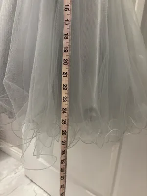 Ruffle Tule Strapless Sweetheart Short Homecoming Formal Dress Embellished Waist L thumbnail 8