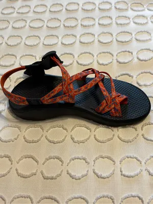 Chacos Z2 X Cloud Sandal in Botanic Spicy Orange size 9 thumbnail 4