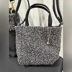 Nanette Lepore Black and Gray Crossbody Bag Set Mom and Daughter thumbnail 9