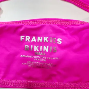 Frankies Bikinis Dallas Bikini top in Watermelon Small thumbnail 6