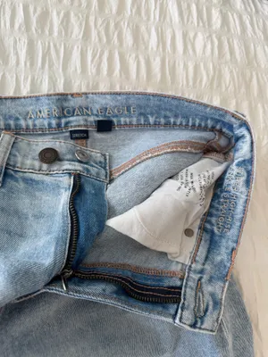 American Eagle High Rise Straight Jean thumbnail 5
