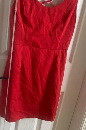 Tobi Red Mini Dress thumbnail 7