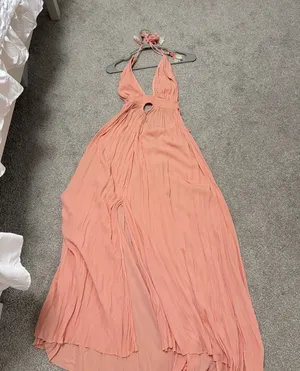 Free people halter maxi dress size XS thumbnail 1