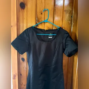 Elegant Black Evening Dress‎ Stage accents Dress size 10 thumbnail 3