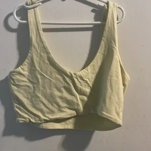 Cotton On Green Sleeveless Fitted Crop Tank‎ Top thumbnail 2