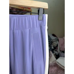 Norma Kamali x REVOLVE Side Stripe Joggers Pants Size XS‎ Violet Purple thumbnail 13