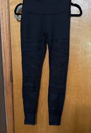 Black High-Waisted black lululemon Leggings size 6 thumbnail 1