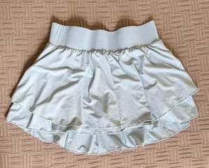 Light Blue Flowy Swim Skort Size Small thumbnail 8