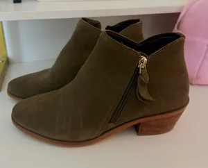 Cole Haan Olive green booties thumbnail 1