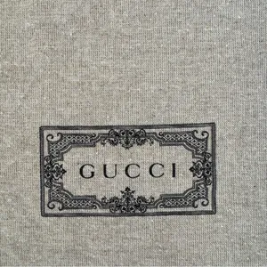 GUCCI Drawstring Dustbag Small Tan‎ and Black thumbnail 2