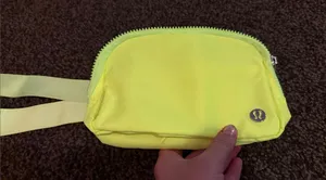 lululemon athletica Neon Yellow Mini Crossbody Bag thumbnail 1