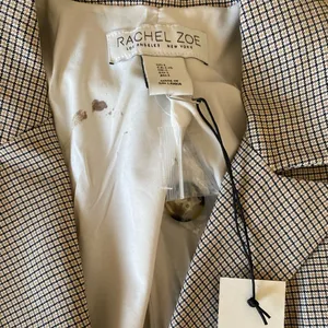 NWT Rachel Zoe Plaid Gingham Houndstooth Oversize Blazer Large Read thumbnail 6