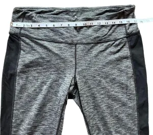Athleta Colorblock Revelation Black Leggings Size XL thumbnail 8