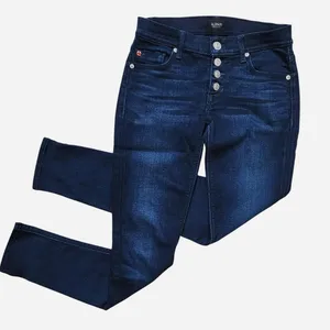 Hudson button-fly dark blue skinny jeans size 25 thumbnail 5