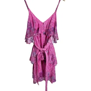HEMANT & NANDITA Amal Floral Dress Size Large New with‎ Tags thumbnail 8