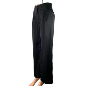 NEW Abercrombie & Fitch Women's Pleated Palazzo Wide Leg Trousers Dress Pants 26 thumbnail 3