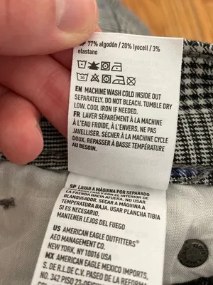 AMERICAN EAGLE Super Stretch Hi-Rise Mini Skirt Gray Black Plaid High Waisted 00 thumbnail 9