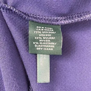 Lauren Ralph Lauren One Button Blazer Jacket in Navy Size Small‎ thumbnail 6