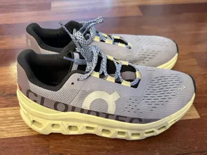 ON Brand Cloud Cloudmonster Nimbus Blue/Green Women's Running Shoes Size W8.5 thumbnail 1