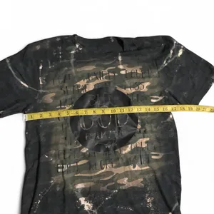 Christian Jesus Psalm 73:26 “But God” Graphic Tee T-Shirt Top Short Sleeve Blouse Bible Verse Camo Green Black Sz S - measurement in pics thumbnail 3