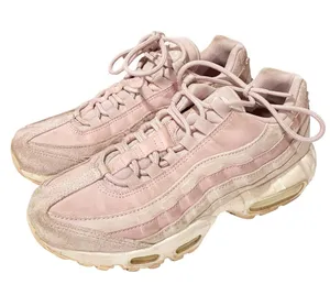 Nike Air Max 95 Premium Barely Rose Low Top Sneaker Size 7.5 thumbnail 1